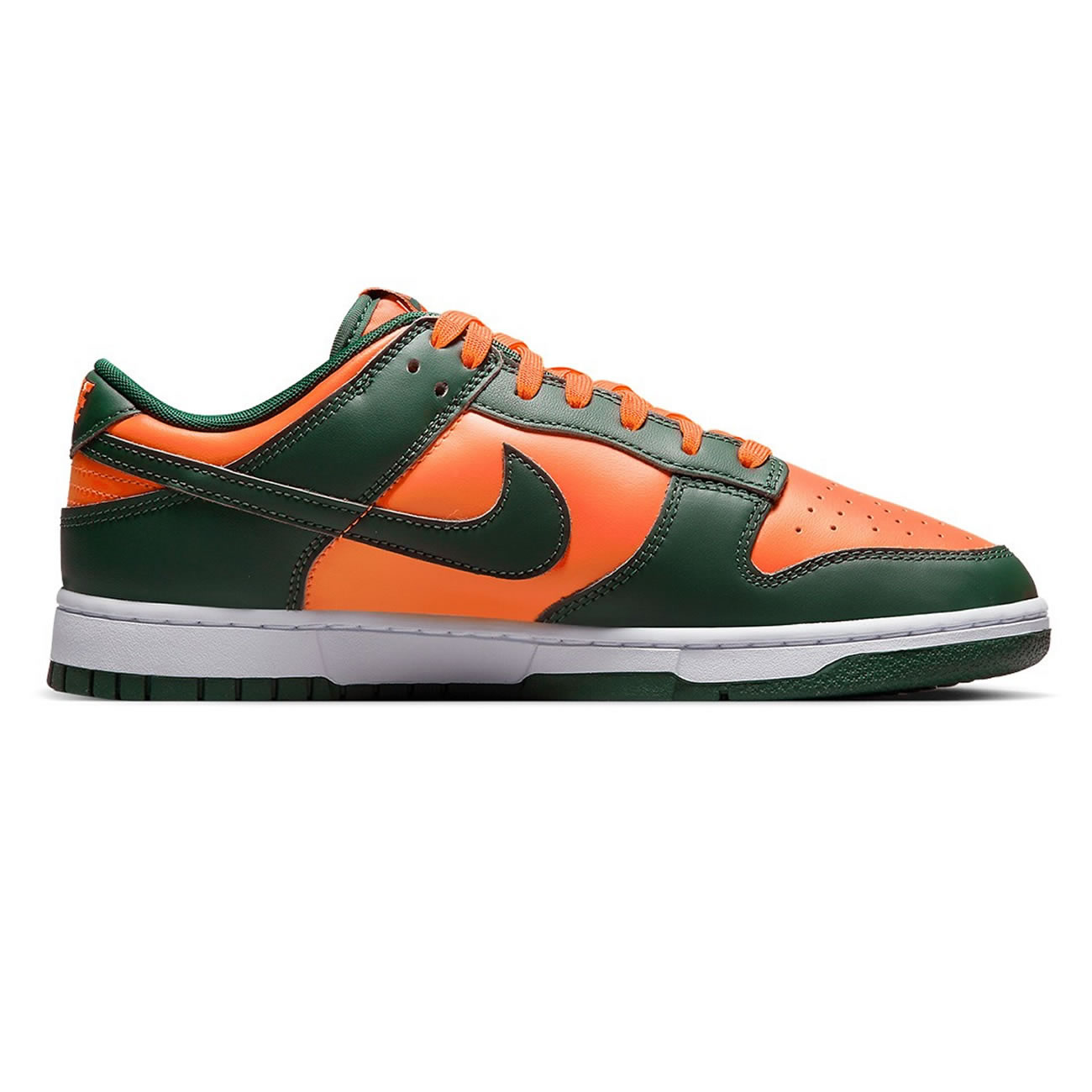 Nike Dunk Low Miami Hurricanes Dd1391 300 (2) - newkick.vip